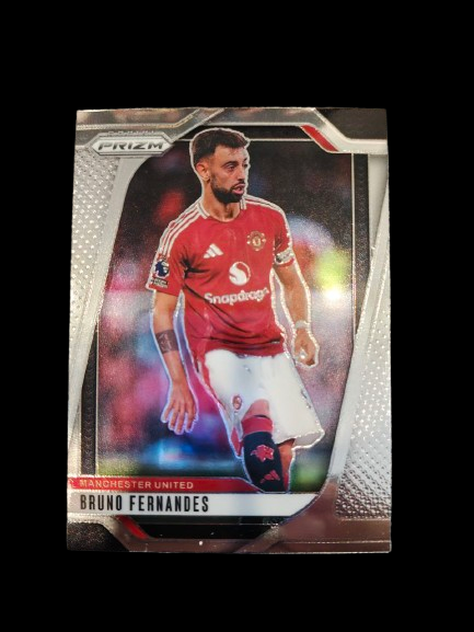 Bruno Fernandes - Manchester United Black and Red Holo